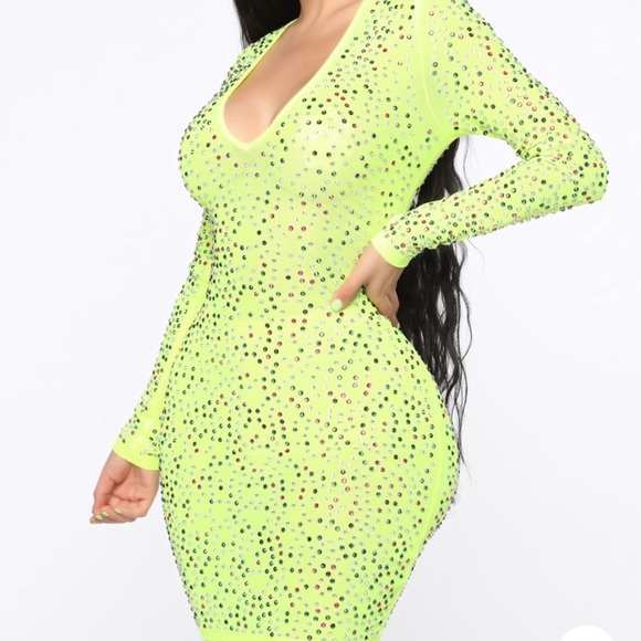Fashion Nova | Dresses | Rhinestone Dress | Poshmark Fashion Nova | Dresses | Rhinestone Dress | Poshmark